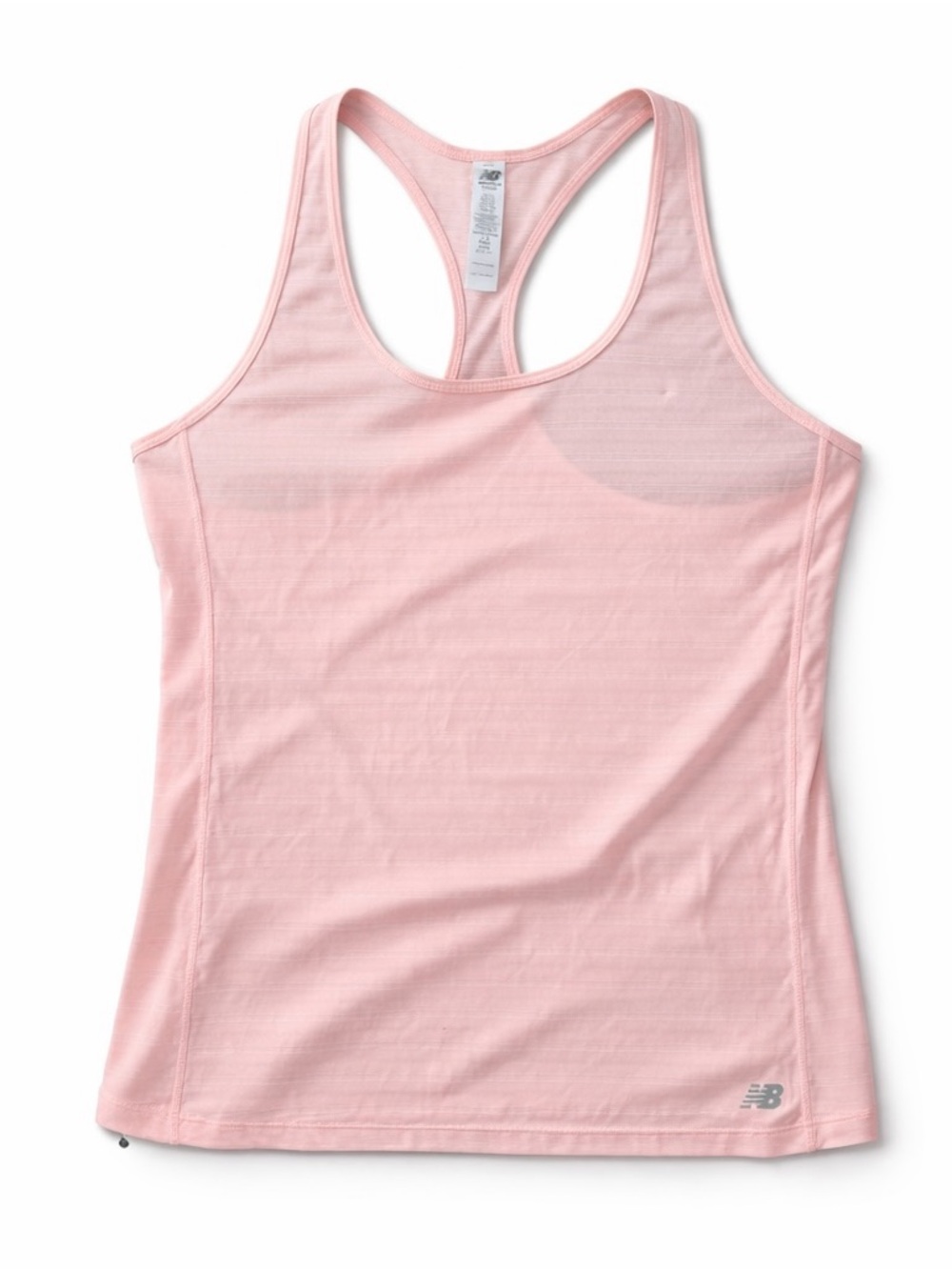 New Balance Soft Pink Performance Racerback Tank - Picture 3 of 9